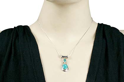 SKU 7335 unique Turquoise Pendants Jewelry
