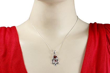 SKU 745 unique Garnet Pendants Jewelry