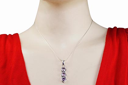 SKU 746 unique Amethyst Pendants Jewelry