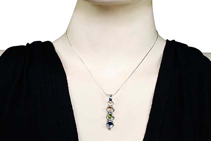 SKU 759 unique Multi-stone Pendants Jewelry
