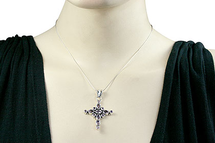 SKU 766 unique Amethyst Pendants Jewelry