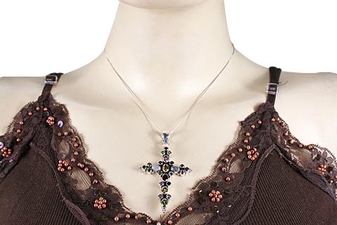 SKU 770 unique Multi-stone Pendants Jewelry
