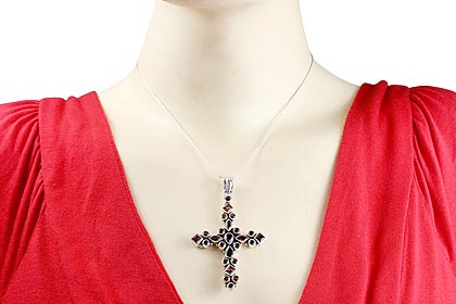SKU 779 unique Garnet Pendants Jewelry