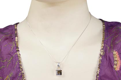 SKU 7995 unique Smoky Quartz Pendants Jewelry