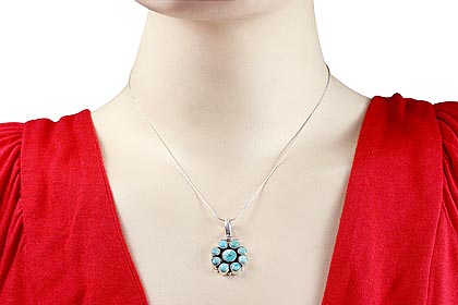 SKU 8916 unique Turquoise Pendants Jewelry