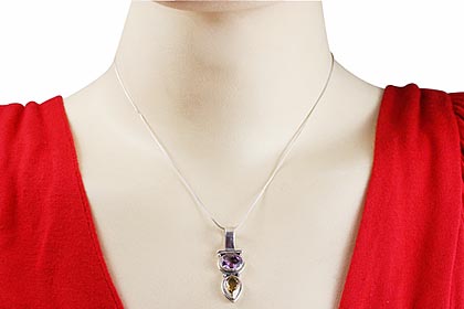 SKU 958 unique Citrine Pendants Jewelry