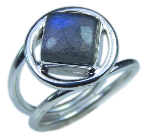 SKU 21686 unique Labradorite Rings Jewelry