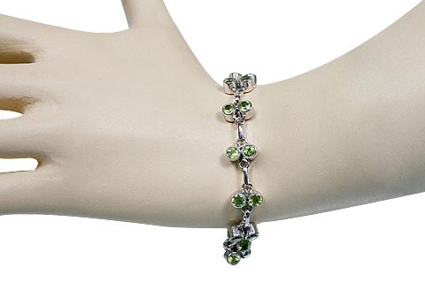 SKU 10112 unique Peridot bracelets Jewelry