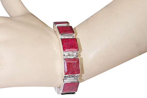 SKU 10117 unique Ruby bracelets Jewelry