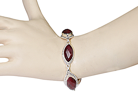 SKU 10119 unique Ruby bracelets Jewelry