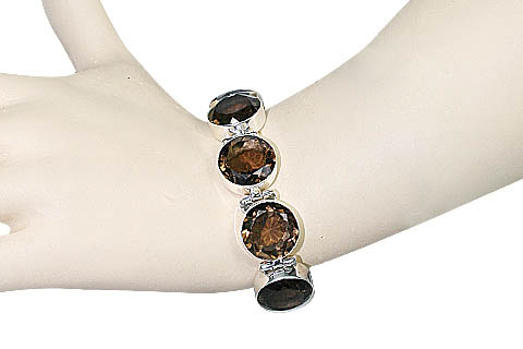 SKU 10395 unique Smoky Quartz bracelets Jewelry