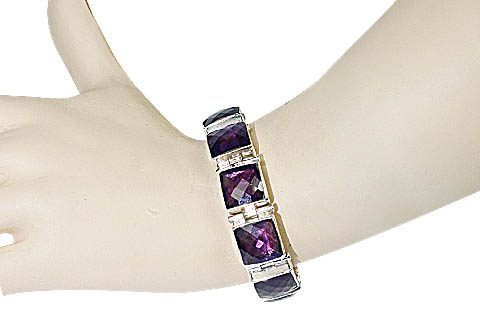 SKU 10425 unique Amethyst bracelets Jewelry