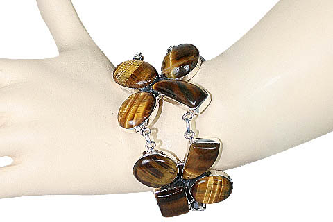 SKU 10531 unique Tiger eye bracelets Jewelry