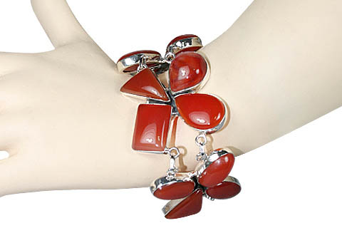 SKU 10534 unique Carnelian bracelets Jewelry