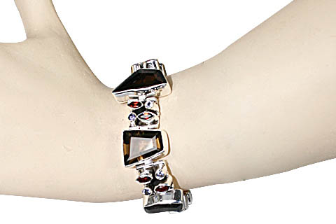 SKU 10538 unique Multi-stone bracelets Jewelry