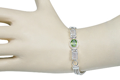 SKU 10923 unique Peridot bracelets Jewelry