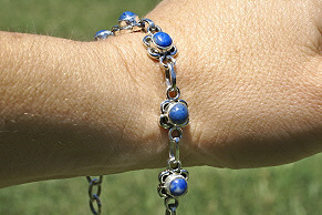 SKU 11088 unique Lapis Lazuli bracelets Jewelry