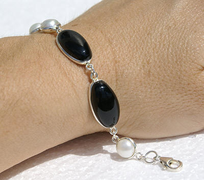 SKU 11103 unique Onyx bracelets Jewelry