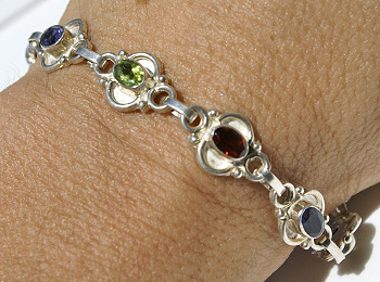 SKU 11201 unique Peridot bracelets Jewelry