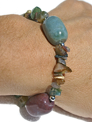 SKU 11296 unique Jasper bracelets Jewelry