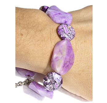 SKU 11433 unique Magnesite bracelets Jewelry