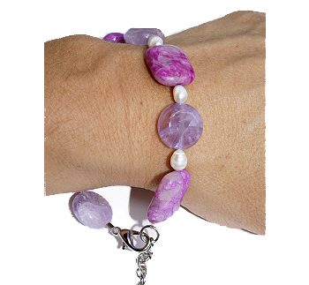 SKU 11437 unique Amethyst bracelets Jewelry