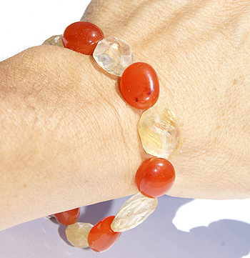 SKU 11487 unique Carnelian bracelets Jewelry