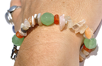 SKU 11488 unique Chalcedony bracelets Jewelry