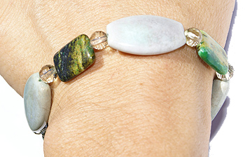 SKU 11496 unique Agate bracelets Jewelry