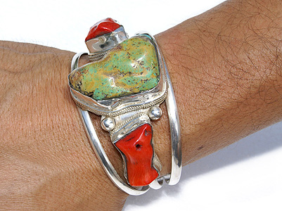 SKU 11569 unique Coral bracelets Jewelry