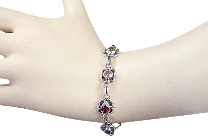 SKU 11601 unique Multi-stone bracelets Jewelry