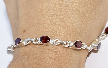 SKU 11602 unique Garnet bracelets Jewelry