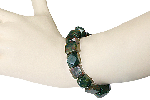 SKU 11714 unique Bloodstone bracelets Jewelry