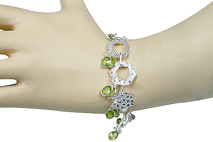 SKU 12931 unique Peridot bracelets Jewelry