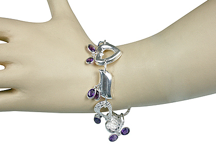 SKU 12936 unique Amethyst bracelets Jewelry