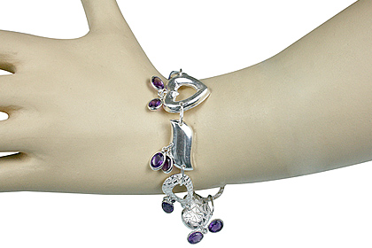 SKU 12936 unique Amethyst bracelets Jewelry
