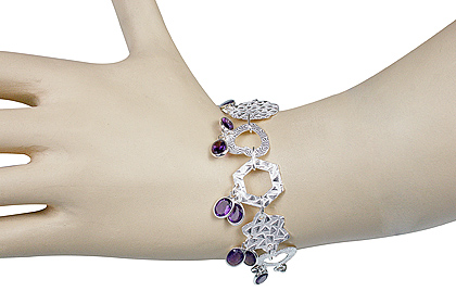 SKU 12939 unique Amethyst bracelets Jewelry