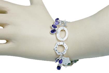 SKU 12955 unique Iolite bracelets Jewelry
