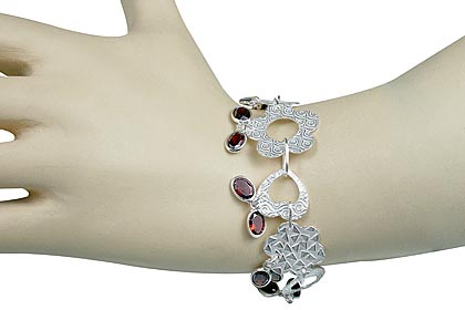 SKU 12971 unique Garnet bracelets Jewelry