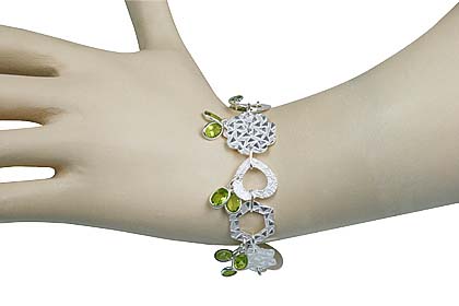 SKU 13033 unique Peridot bracelets Jewelry