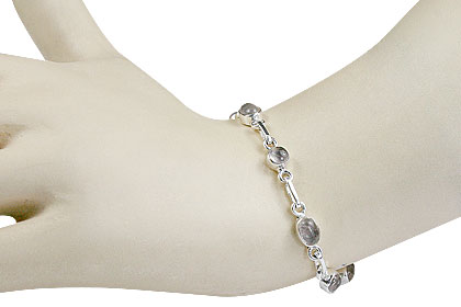 SKU 14487 unique Rose quartz bracelets Jewelry