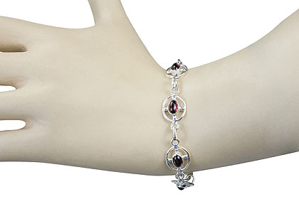 SKU 14535 unique Garnet bracelets Jewelry