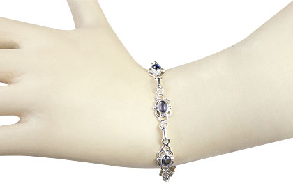 SKU 14590 unique Iolite bracelets Jewelry