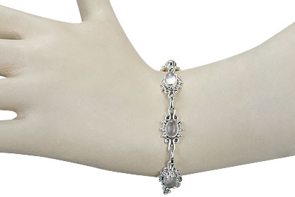 SKU 14602 unique Rose quartz bracelets Jewelry