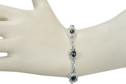 SKU 14607 unique Garnet bracelets Jewelry