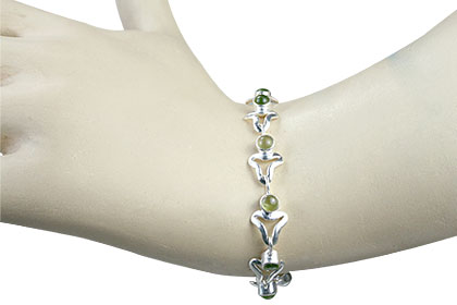 SKU 14614 unique Peridot bracelets Jewelry