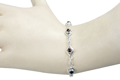 SKU 14652 unique Garnet bracelets Jewelry