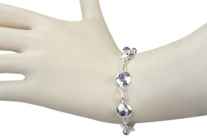 SKU 14657 unique Amethyst bracelets Jewelry