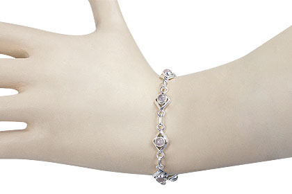SKU 14782 unique Rose quartz bracelets Jewelry