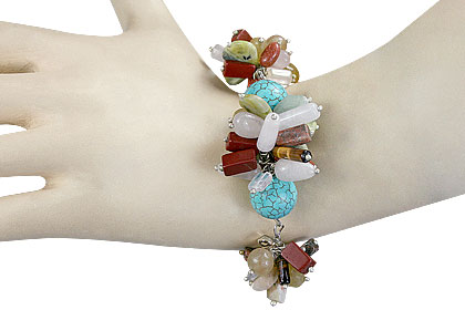 SKU 14959 unique Multi-stone bracelets Jewelry
